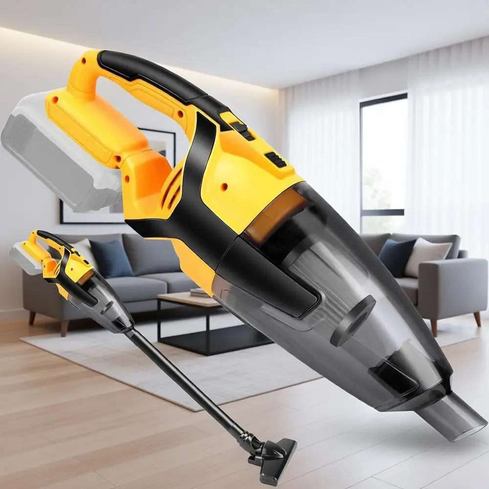 

20V Compatible Handheld Vacuum for Home, Boat, Workshop, Car, Pet Hair, Furniture-Tool Only