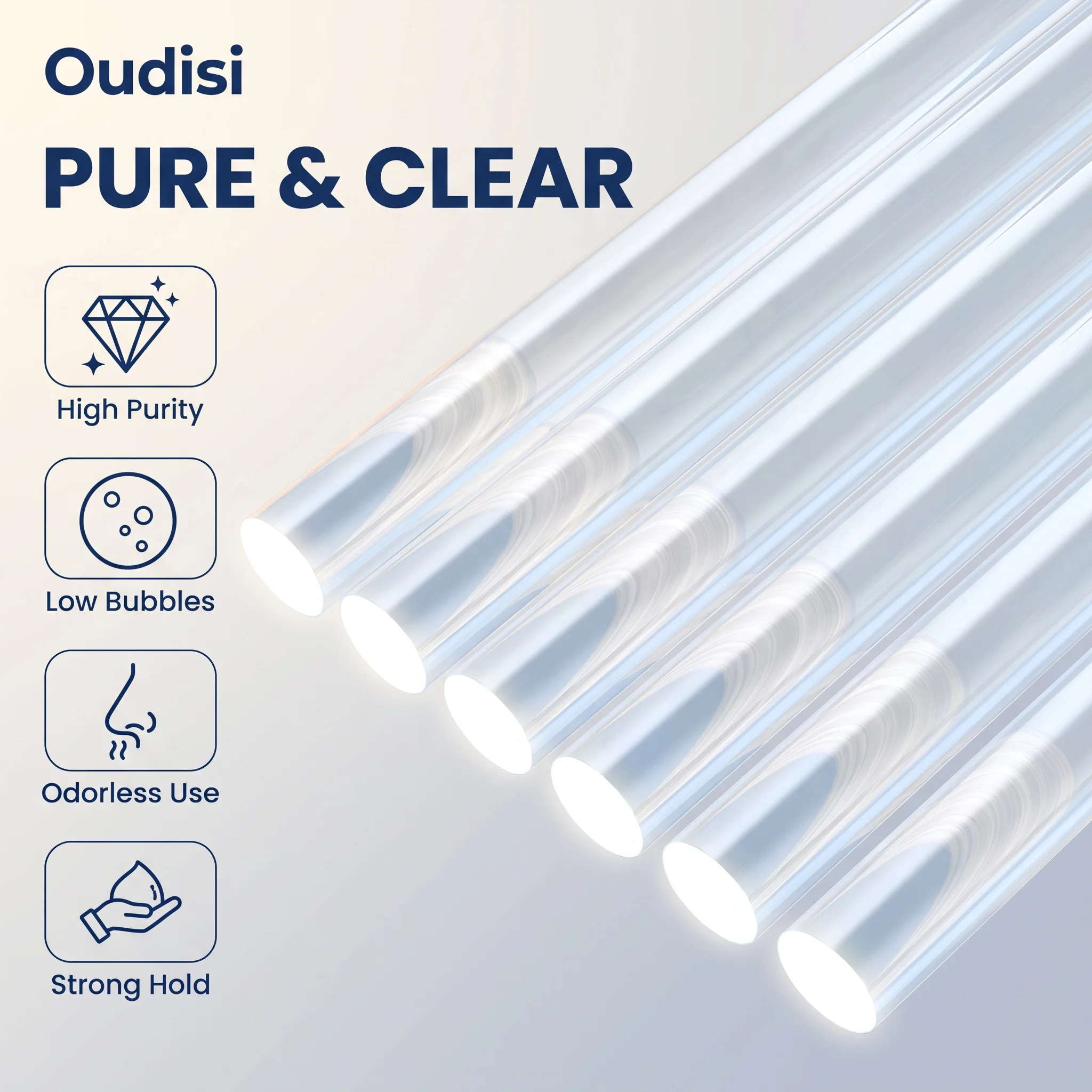 150mm Transparent Hot Melt Glue Stick 7mm / 11mm Strong Visco Home DIY Tools for Electric Glue Gun Craft Album Repair Kits