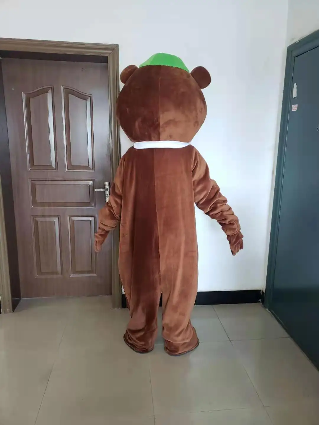 Costume de mascotte d'ours Yogi personnalisé, kits de cosplay d'anime de paupières, robe de carnaval de thème de bande dessinée