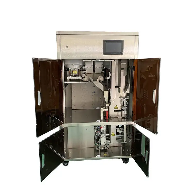 Automatic Coffee Pods Vacuum Packaging Machine Preserved plum Seeds Weighing Packing Machine Small Vacuum Tea Packing Machine