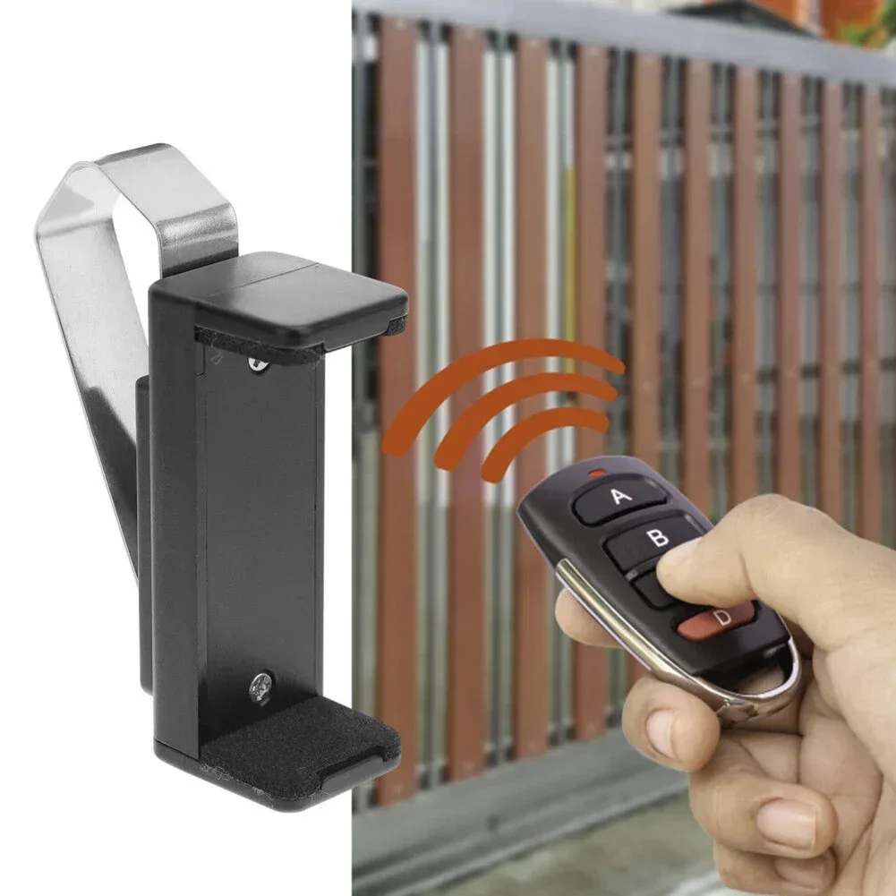 Clip Compact Car Stands Compact And Lightweight Design Excellent Texture Fine Workmanship Black Key Chain Holder