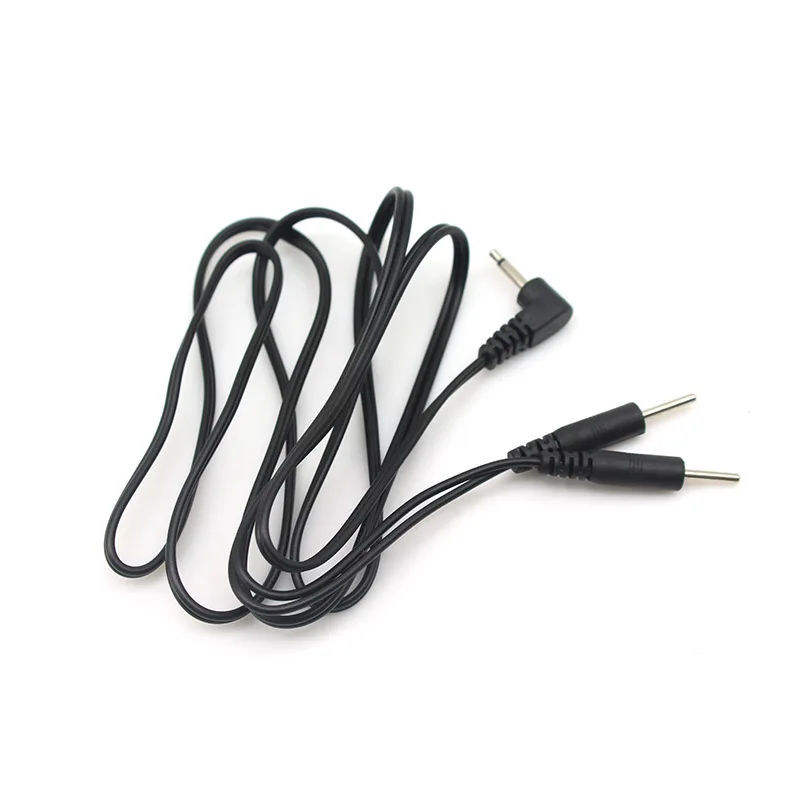 Adult Products 2 Pin Electro Shock Wire Electrical Stimulation Cable Patch Cord For Electro Sex Toys Exotic Accessories