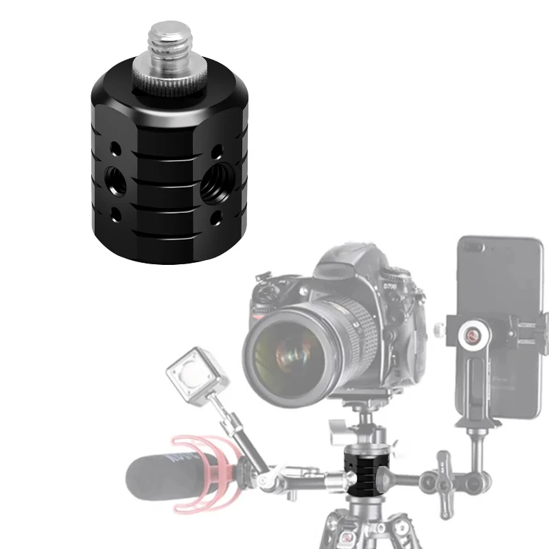 

Винтовой адаптер для штатива 3/8 "1/4" ARRI, удлинительное крепление для преобразования отверстий для DSLR-камеры, монитора, заполняющего света, волшебный кронштейн для фото