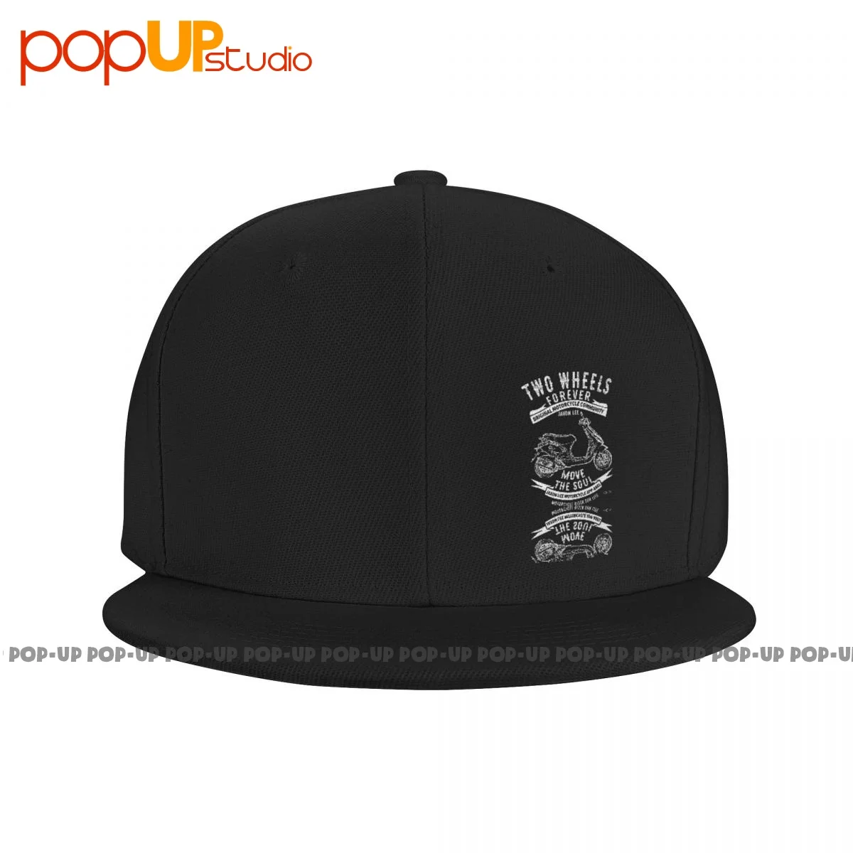 Jl Soul Illustration For A Piaggio Zip 50 4T Motorbike Fan Snapback Cap Baseball Caps