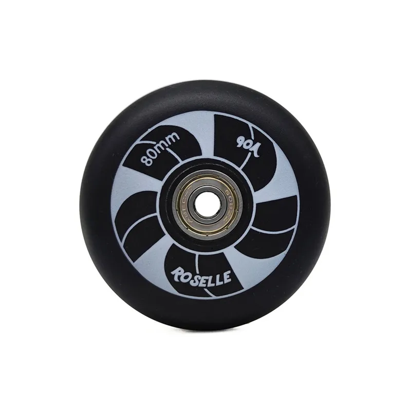 

90A ROSELLE Full Meat Durable Slide Skating Wheels for SEBA PS Concrete Asphalt Ground Inline Skates Rodas 608 Bearing 72 76 80