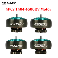 4PCS 2025 New Sub250 1404 4500KV Motor for 2.5 / 3 inches Mini Whoops and 3 inches Freestyle FPV Drone  Accessories RC