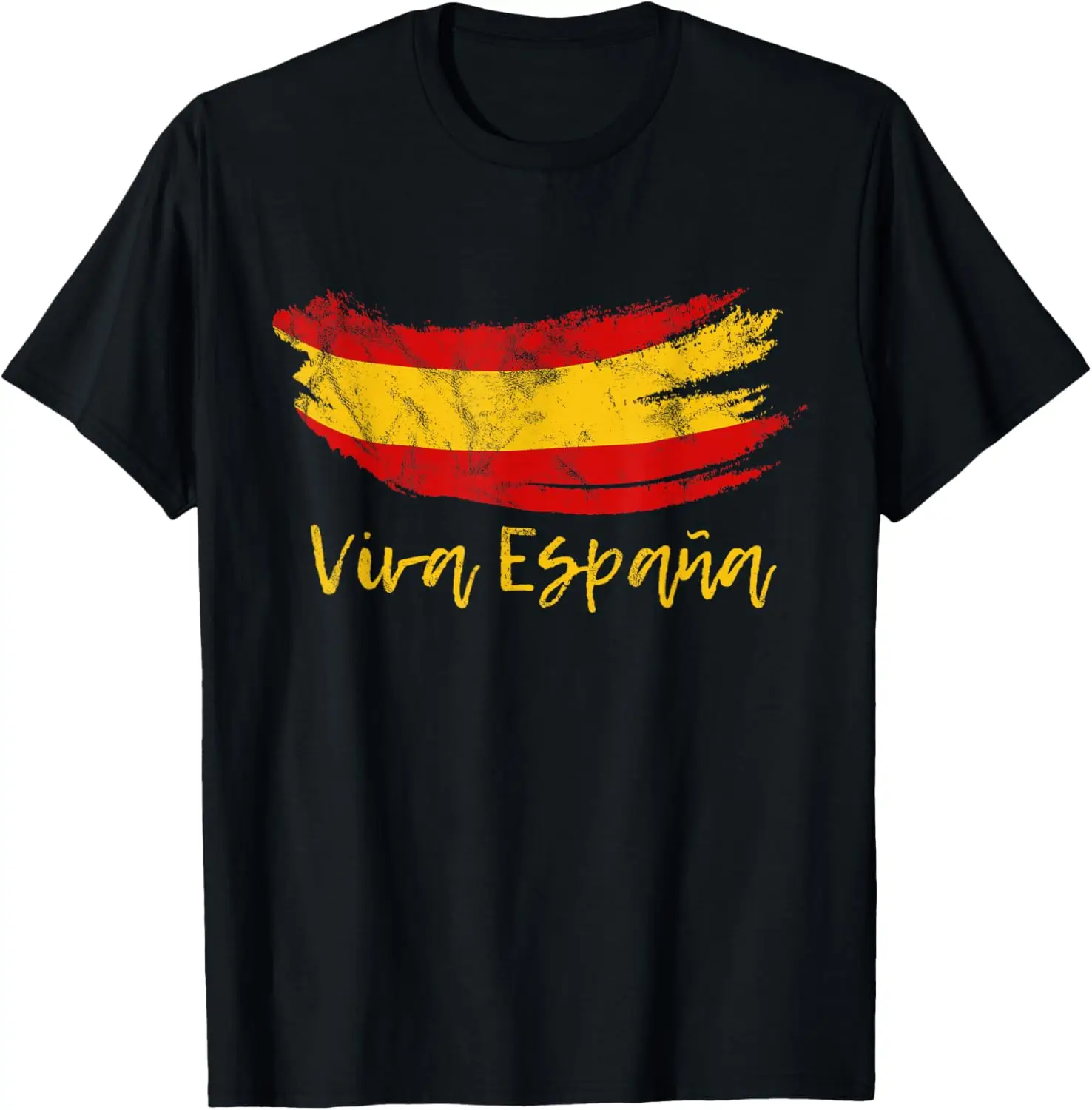 Viva España T-Shirt 100% Cotton Trendy Y2K Short-Sleeve Tee-Soft, Quick-Drying, Moisture-Wicking; Ideal Sports Casual Wear;