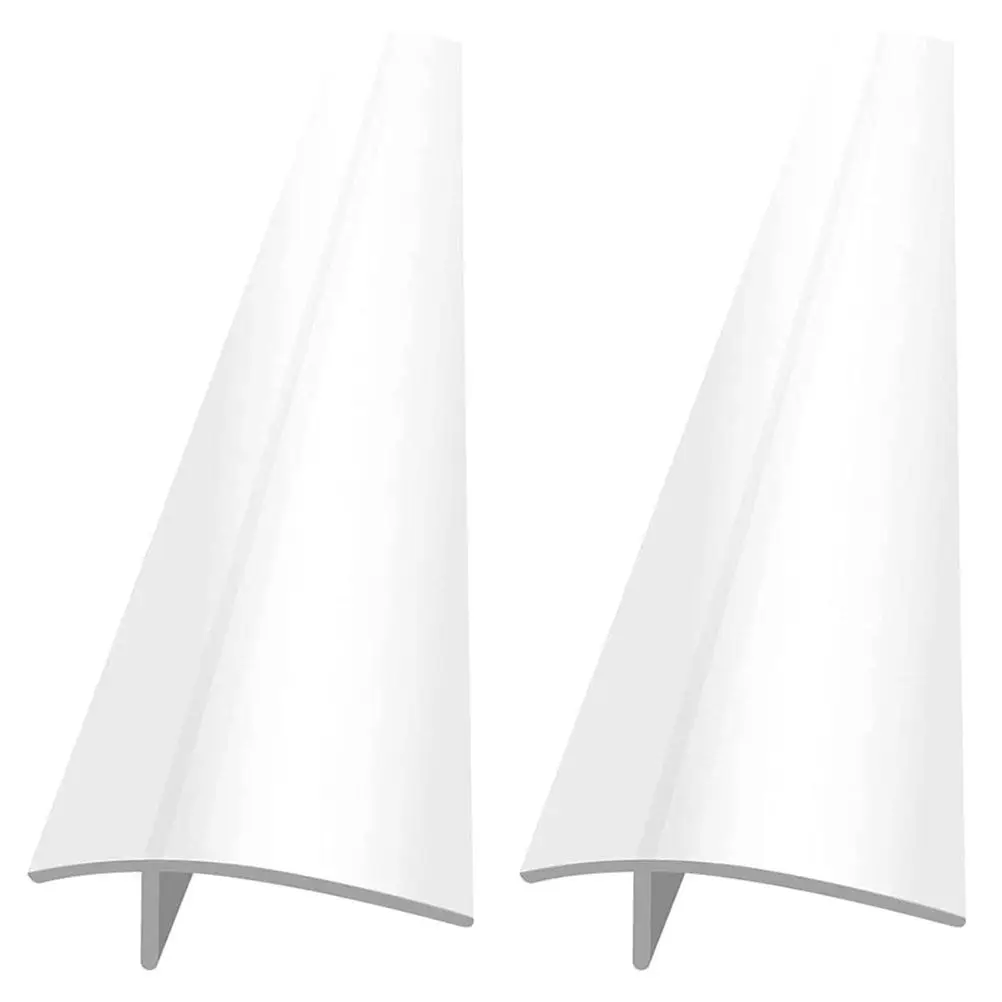 

2 шт. силиконовые уплотнители для зазоров в кухонной плите, нелипкие, с гладкой поверхностью, защита для столешницы и боковых стенок духовки