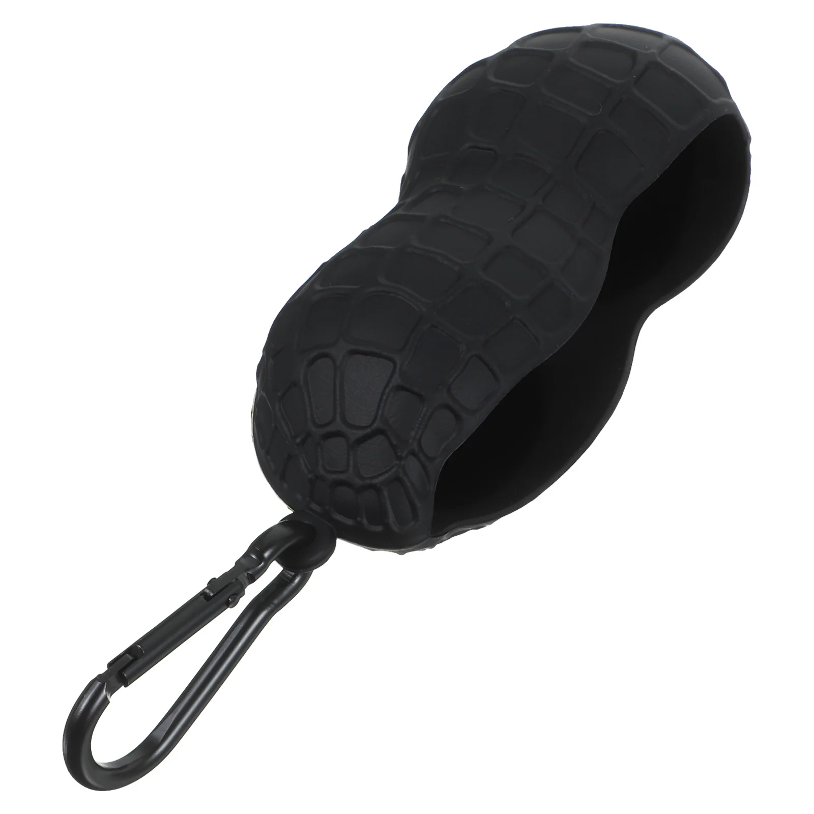 Golfs Ball Sleeve Silicone Wear Resistant Golf Ball Protector Portable Holder Carabiner Keychain Golf Accessories for Men