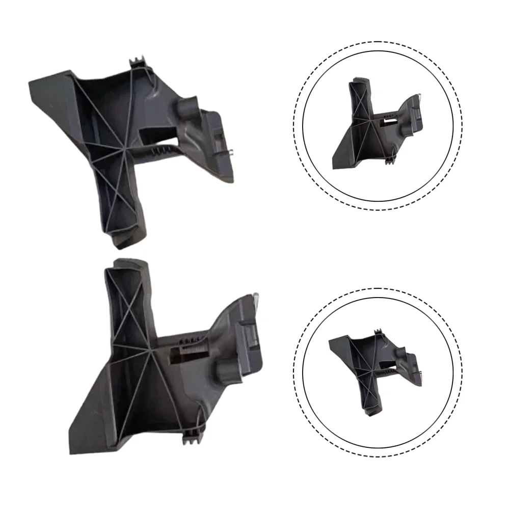 Pair Headlight Mounting Bracket For Q3 2019-25 83A805607A 83A805608A Black ABS Plastic Front Lamp Support Frame Replacement Car