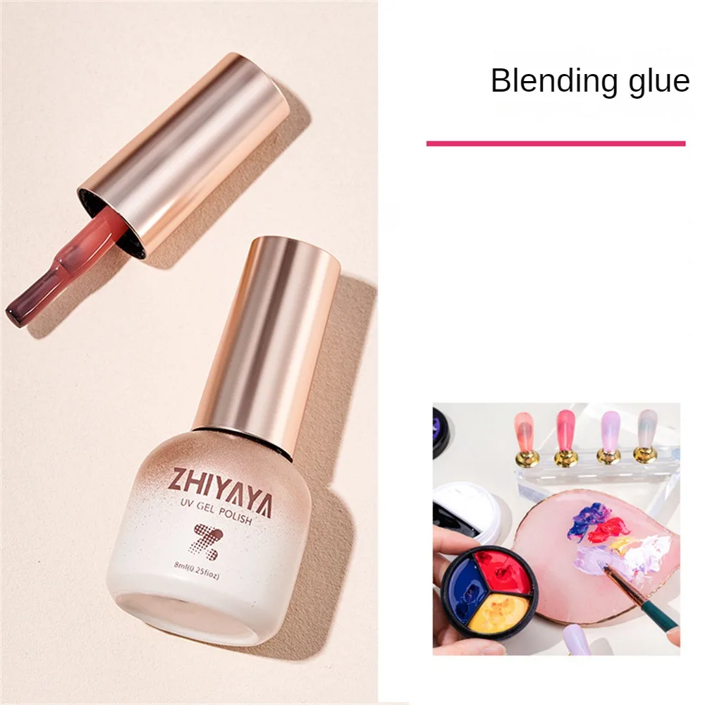 Reinforcement Coating Professional Long-lasting Professional Nail Finish Zhiyaya Nail Salon In-demand Base Gel Durable Top Coat