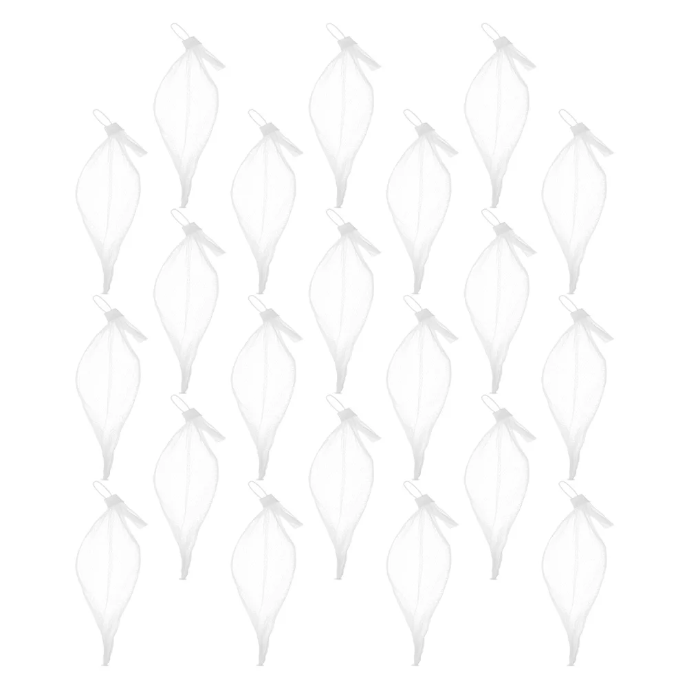 100 шт., сумка для хранения шаров, пластиковая сетчатая сумка, органайзер на шнурке для хранения ювелирных изделий из шариков и бусин для стрельбы