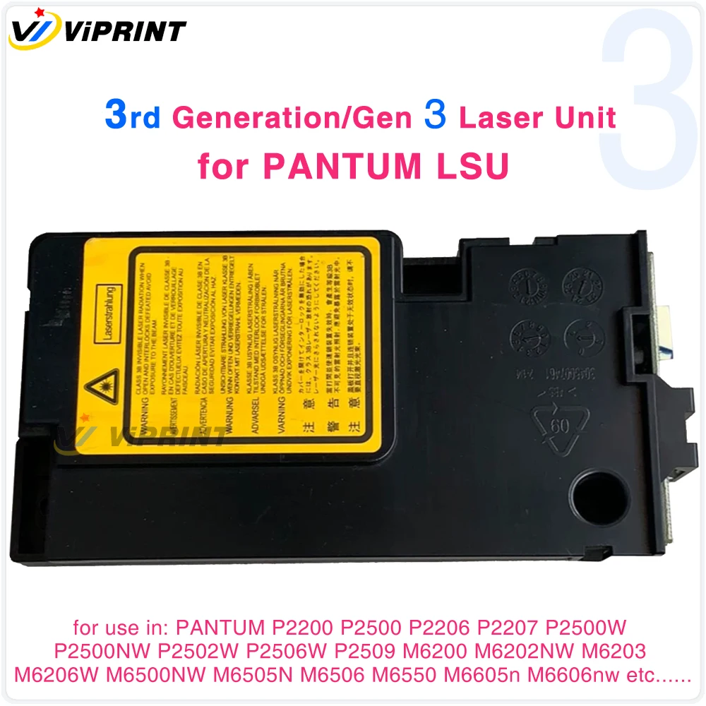 Gen 3 III Laser Scanner Head for PANTUM M6200 M6202NW M6206W M6500NW M6505N M 6203 6506 6550 3rd Generation LSU Unit