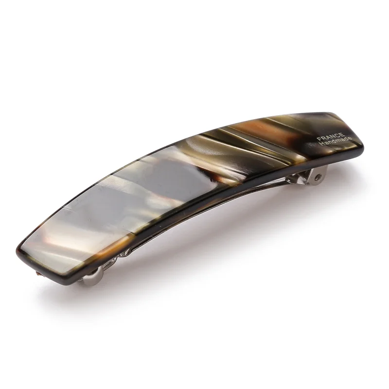 8cmロングのフレンチヘアクリップ、ヘアピン、バレッタ、アセテート、韓国ファッション、高品質ヘッドウェア、ヘアアクセサリー、女性と女の子向け