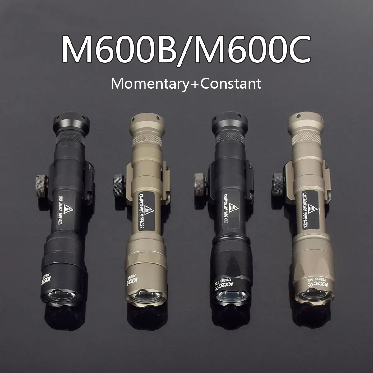 Tactical Surefire M600 M600B M600C Weapons Gun light Lanterna Rifle Flashlight Pistol Scout Light Torch Hunting Pictinny Rail