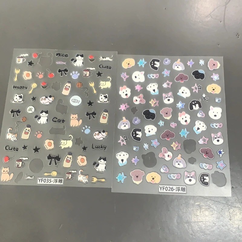 1-шт-милые-ретро-наклейки-5d-с-объемным-эффектом-милые-собачки-и-кошки-для-телефона-ноутбука-ccd-камеры-diy-декора-для-скрапбукинга