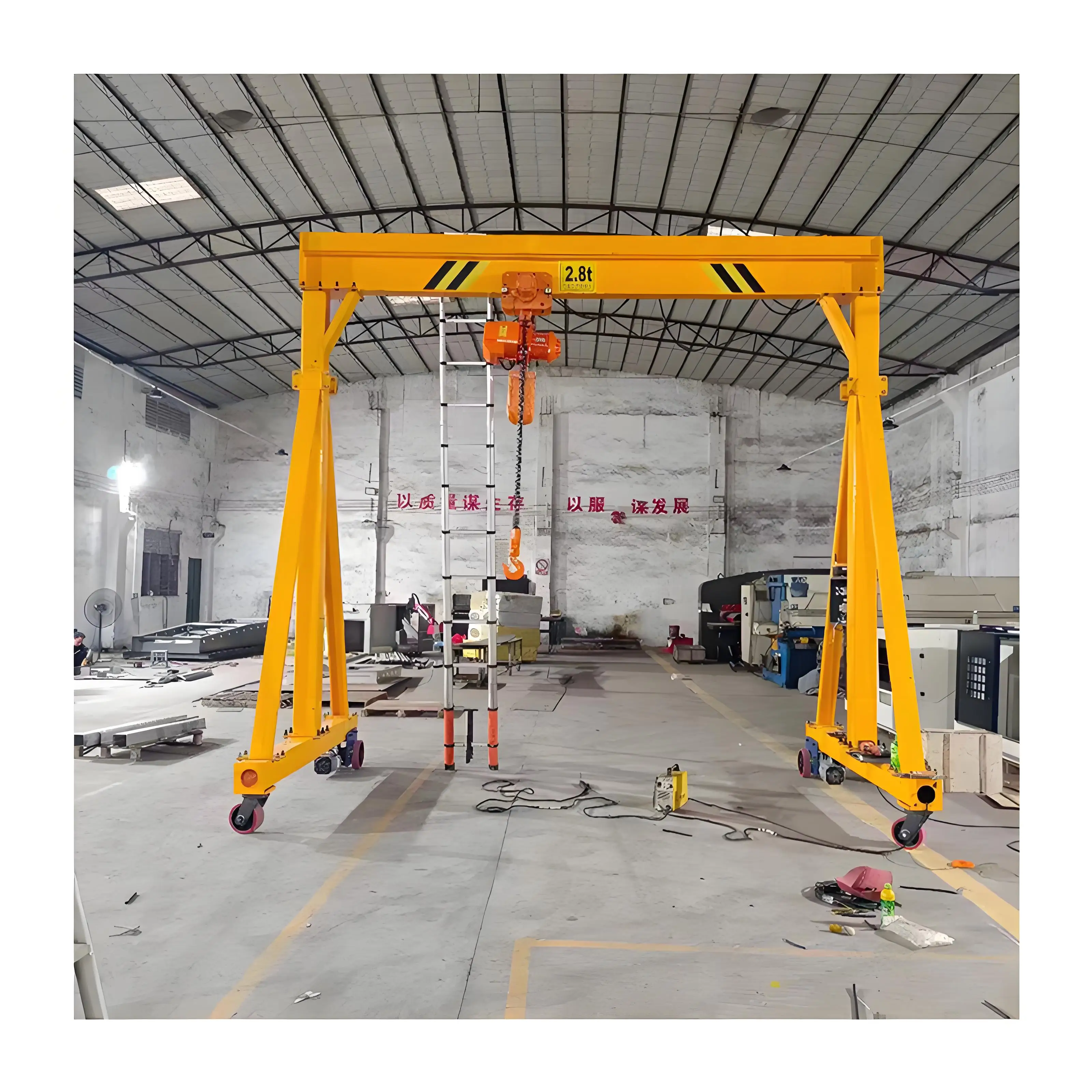 Mini Gantry Crane Single-Girder 1ton for Sale Small Factory Gantry Crane