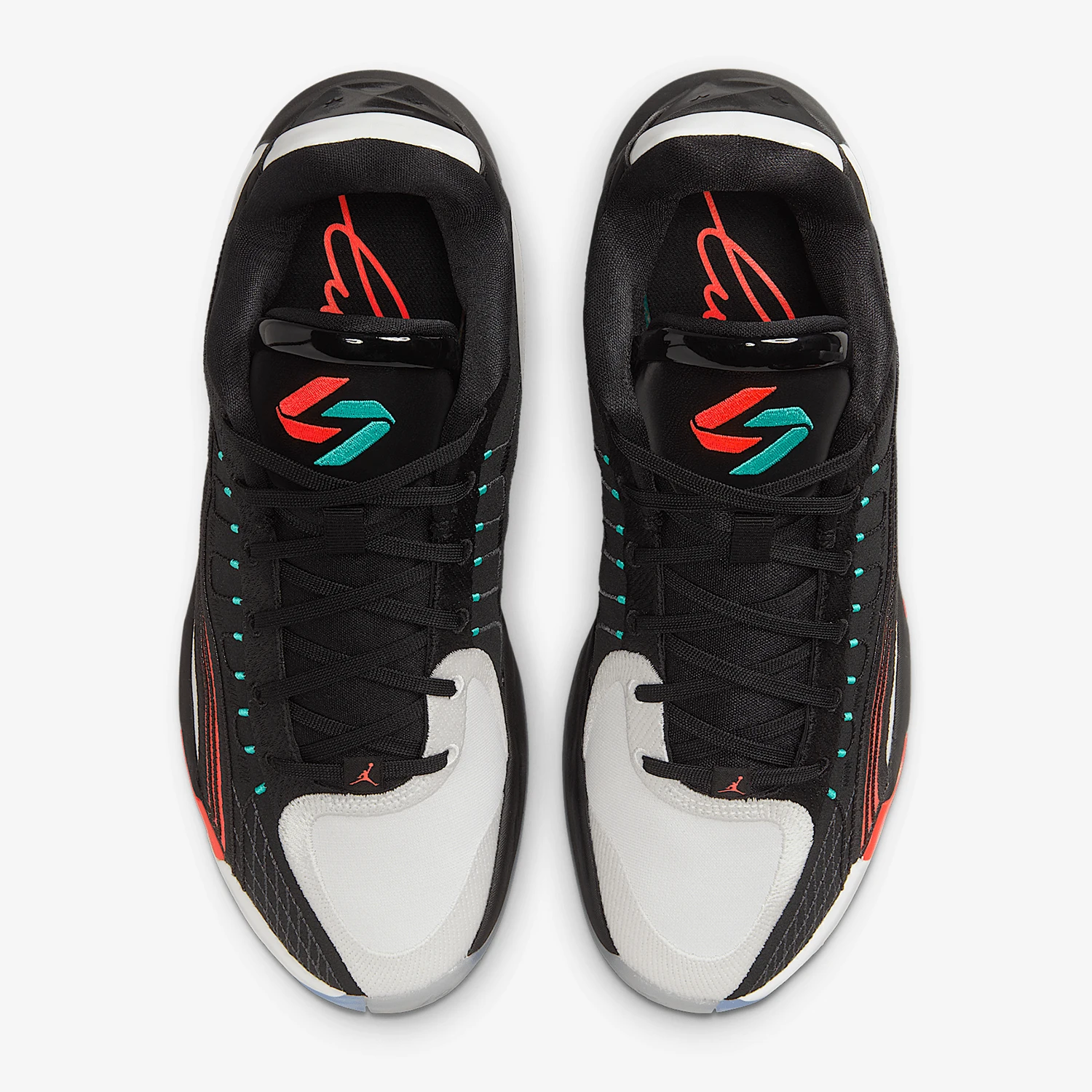 حذاء كرة السلة Nike JORDAN الأصلي المبطن الرياضي المقاوم للاهتراء برباط HF0824-001 #4