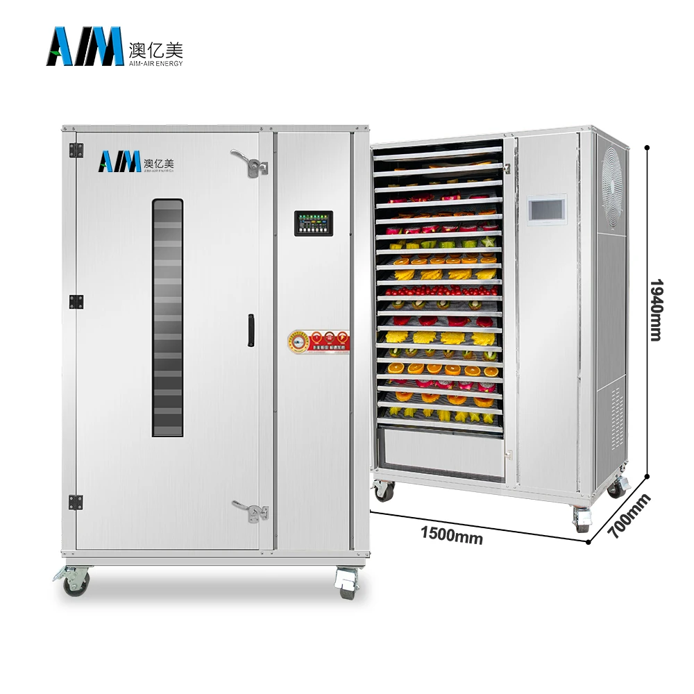 100Kg Miglior disidratatore automatico per alimenti Moringa Foglie Essiccatore per cavolo Essiccatore per bozzoli Grande scala