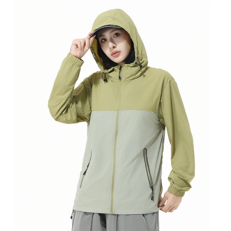 Vêtements de protection solaire légers et respirants, manteau de protection UV pour la randonnée et l'escalade, vêtements pour la peau de couple, été