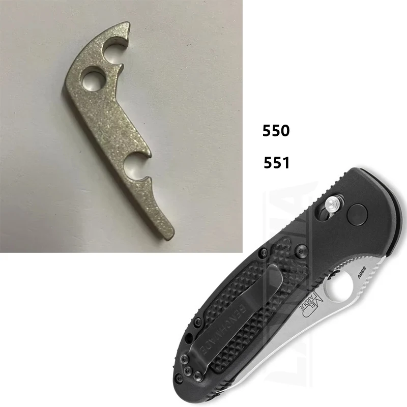 Aluminum Alloy / G10 Material Knife Backspacer Liners For Benchmade Griptilian 551 550 New Version Knives