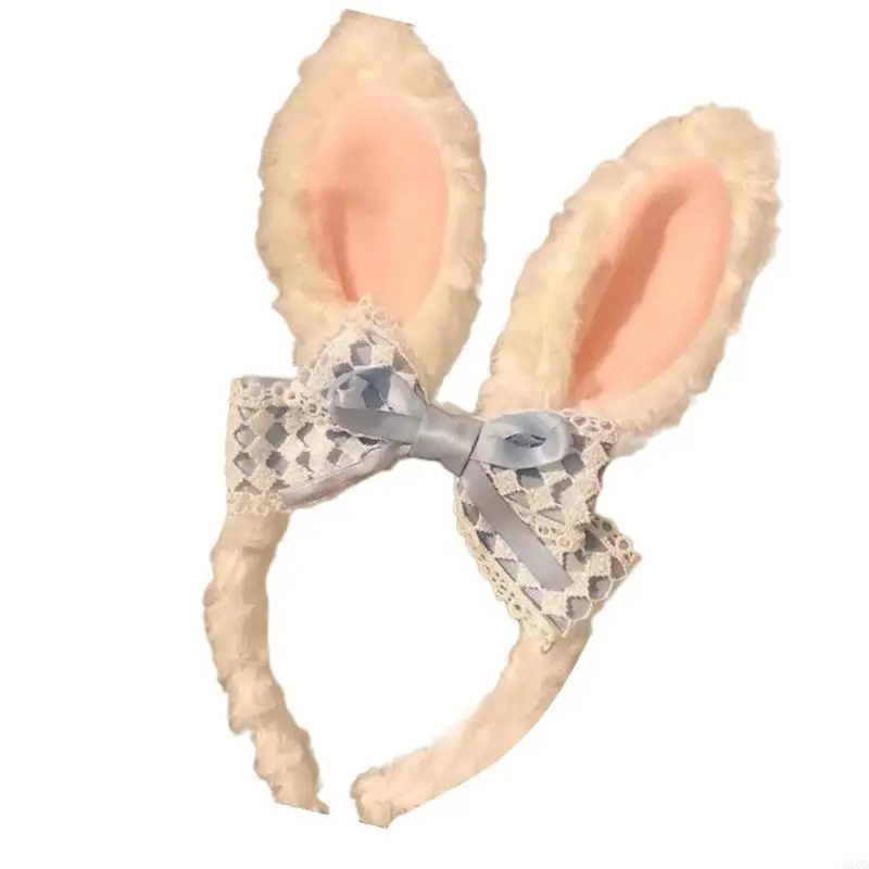 270D 어린이 Hairbands 토끼 귀 할로윈 생일 사진 소품 재미있는 모자를 쓰고 있죠 코스프레 만화 토끼