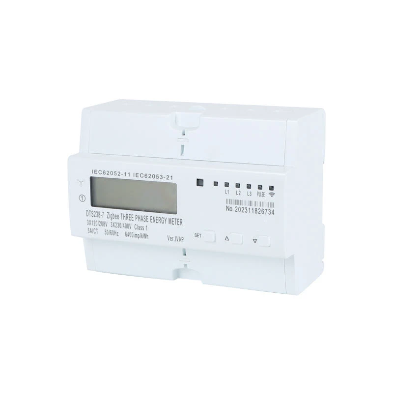 Three Phase Smart Power  High Accuracy Smart Energy  Zigbee Power  80A Kilowatt Power Hour Meter
