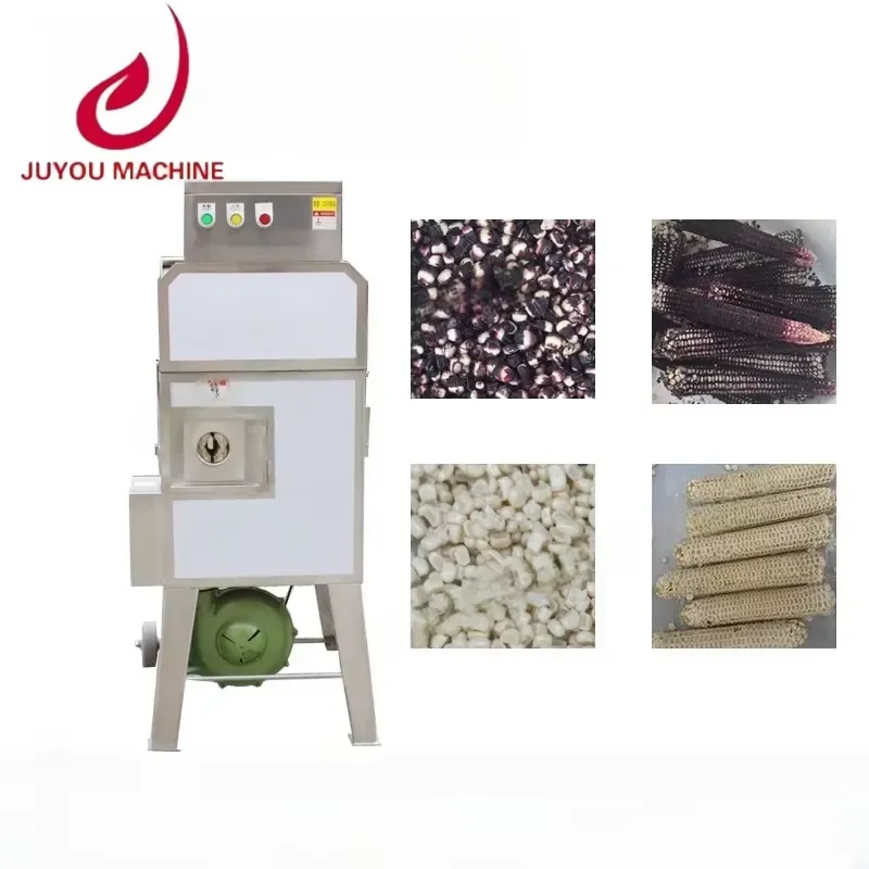 Easy Operation High Capacity Single Maize Cob Sheller High Efficiency Sweet Corn Thresher Machine