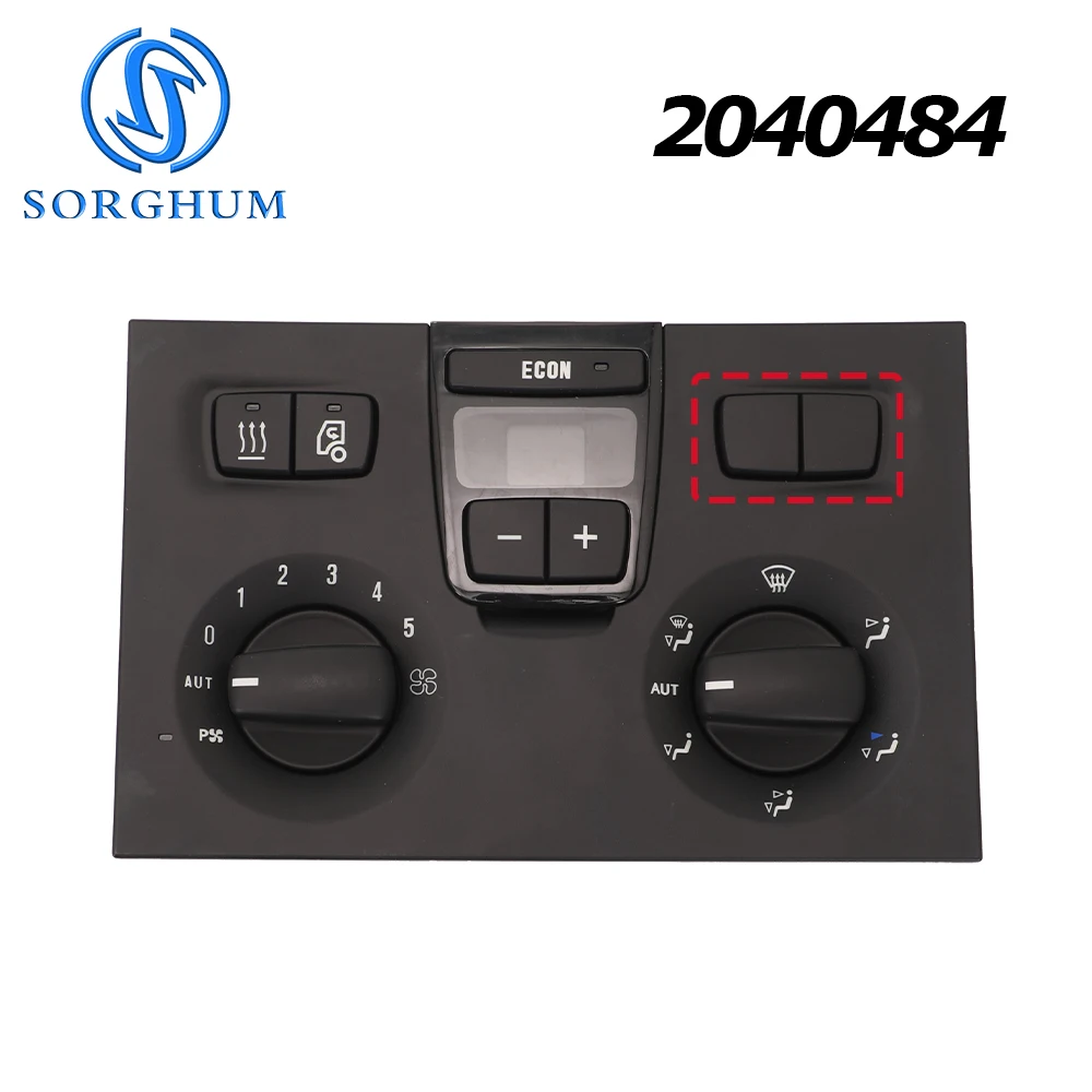 1768321 2040484 AC Klimaanlagen-Heizungs-Schalttafel für Scania R470 R340 R380 G320 G360 P280 P320 T360 T400 – Detail 5