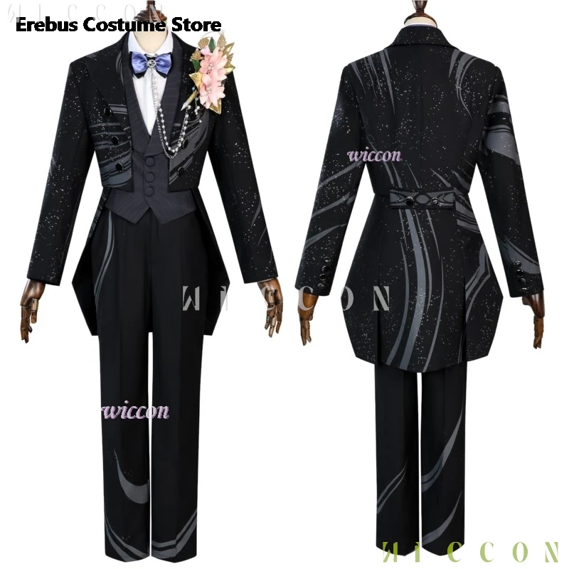 هالوين تأثيري الحب و Deepspace Caleb تأثيري بدلة الزفاف DAA الطيار أنيمي العريس الزي النساء أنيمي الملابس #1