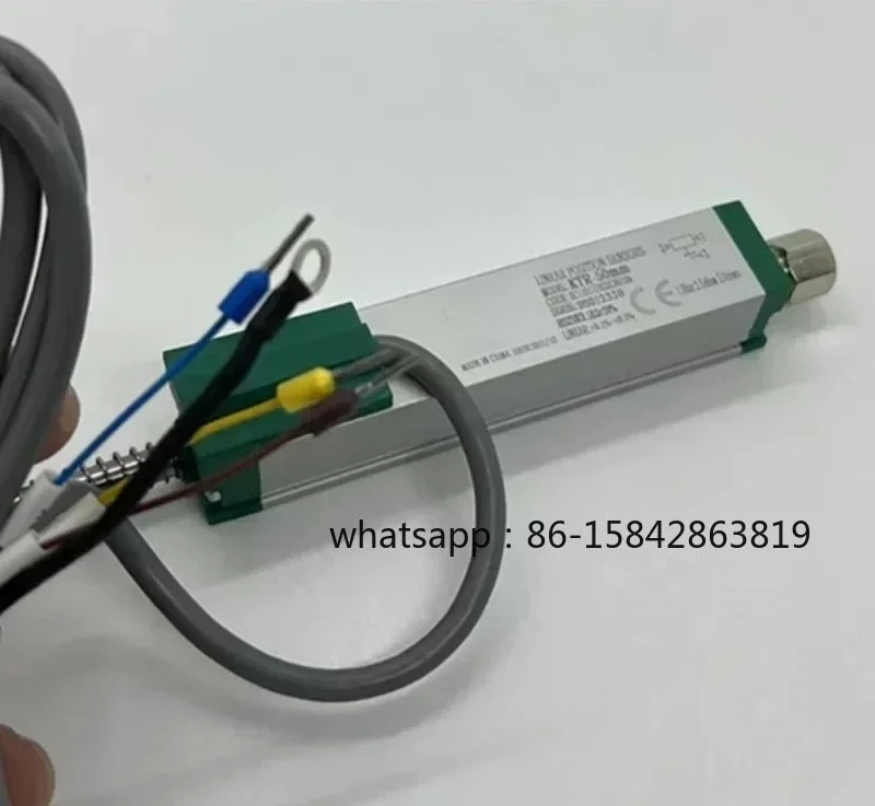 Miniature spring self-reset electronic ruler KTR-10mm displacement sensor resistance ruler 25mm 50mm 75mm