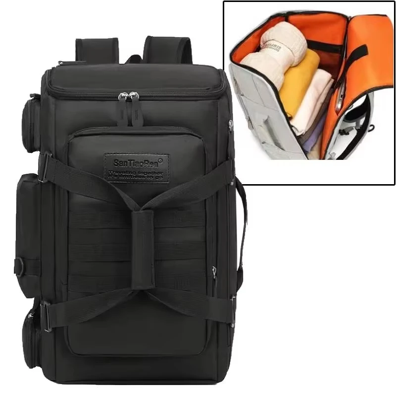 

Outdoor Camping Clibming Skiing Backpack Travel Dry Wet Separation Shoulder Bags Large Capacity Sports Backpack Yoga Fitness Bag