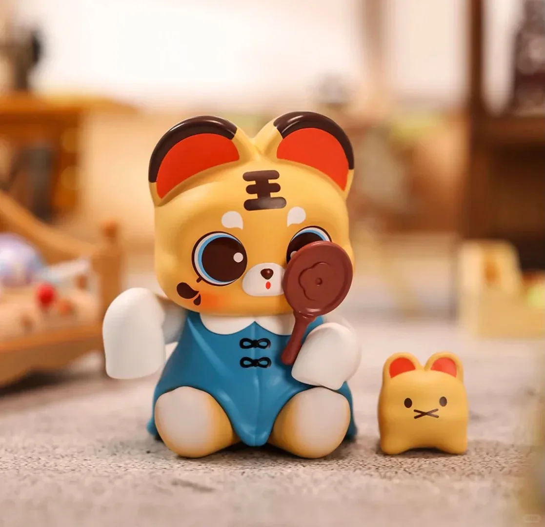 Fubobo Tailor Shop Series Anime Action Kawaii Figure Birthday Gift Animal Tiger Toys Cute Doll  Children Birthday Gift