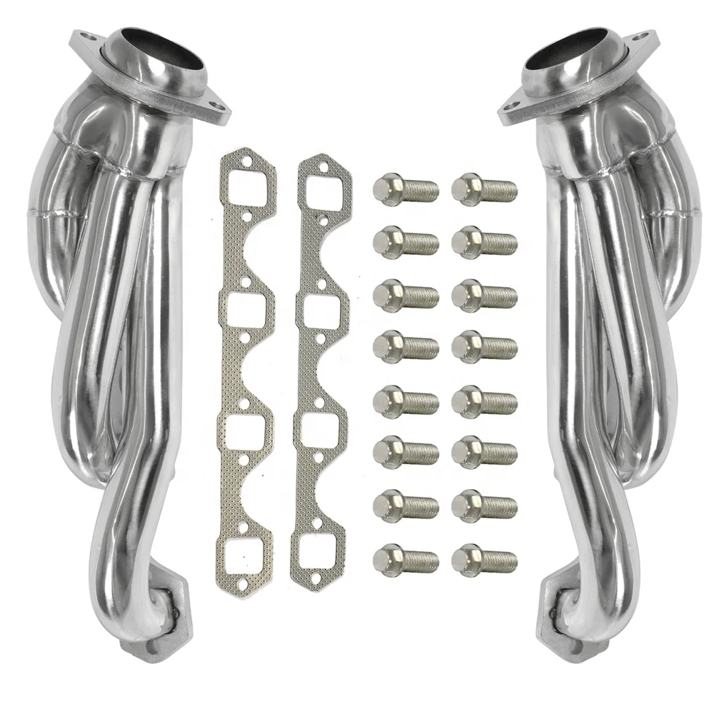 

Stainless Steel Automotive Exhaust Pipe Modification Suitable For Ford Mustang 5.0L V8 Exhaust Manifold Banana Kit 1986-1995