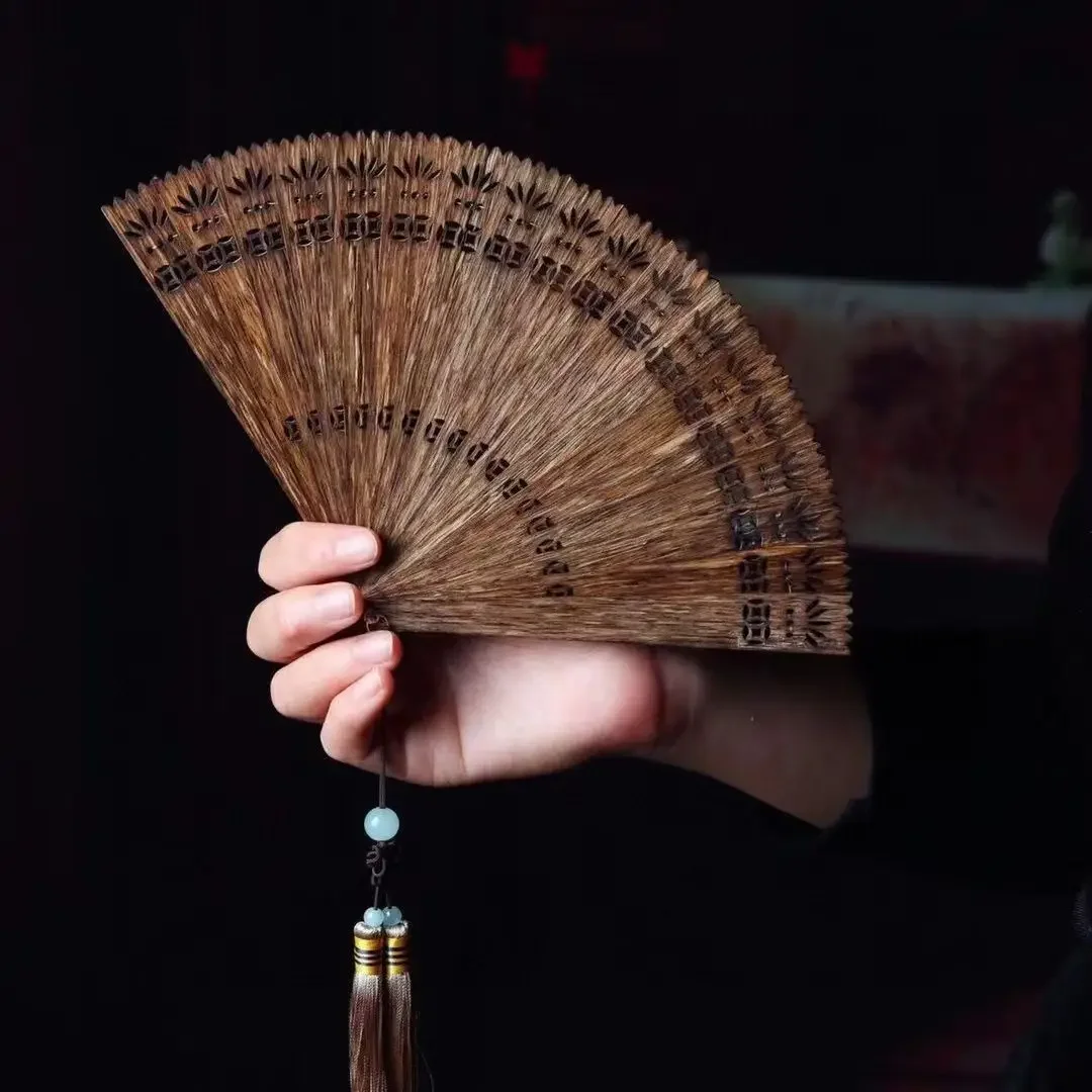 

Vietnam Nha Trang incense hollow folding Chinese style wooden retro folding craft ornaments handmade