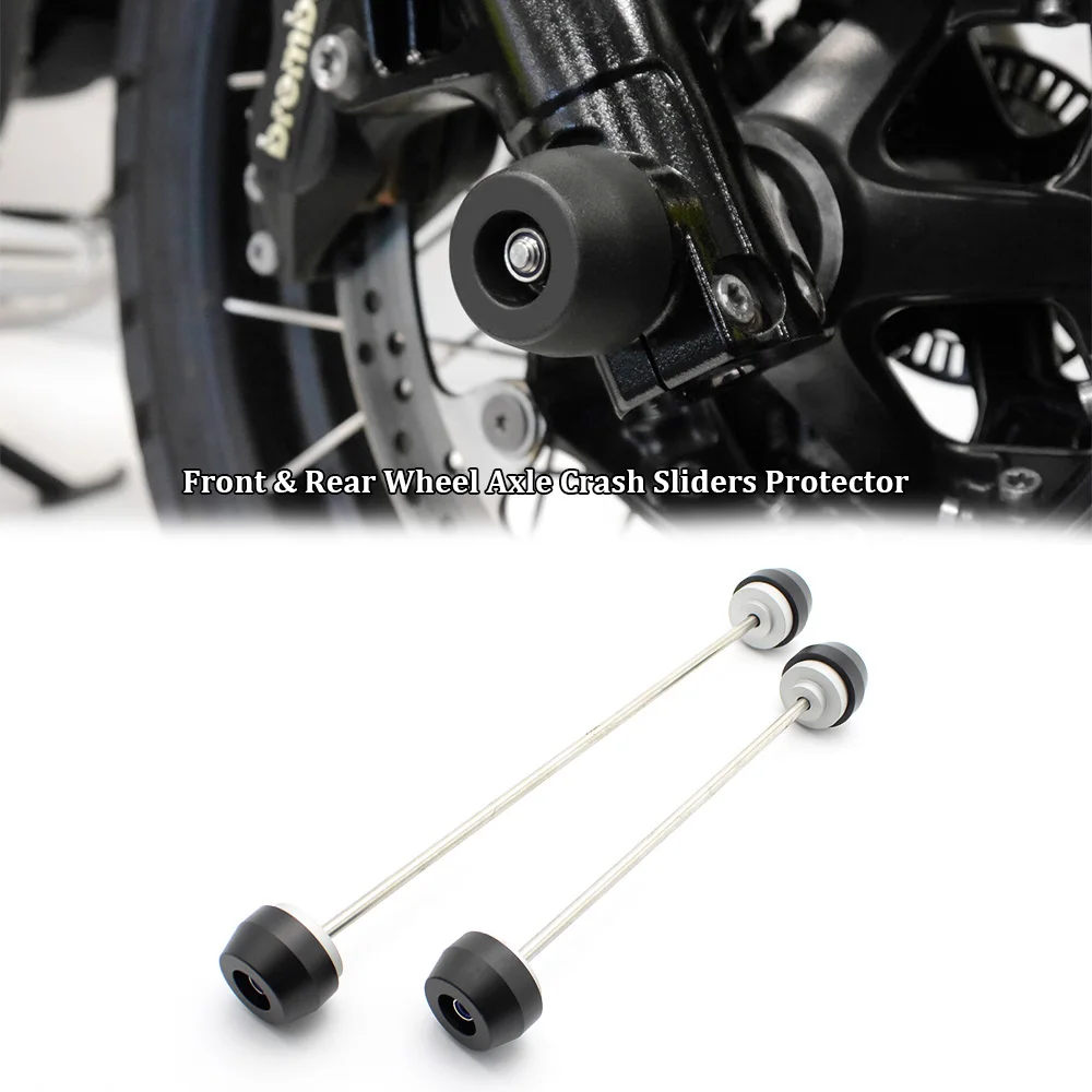 

Motorcycle Front Rear Wheel Axle Fork Sliders Crash Protector For YAMAHA YZF-R1 R1M MT-10 SP FZ-10 2015-2023