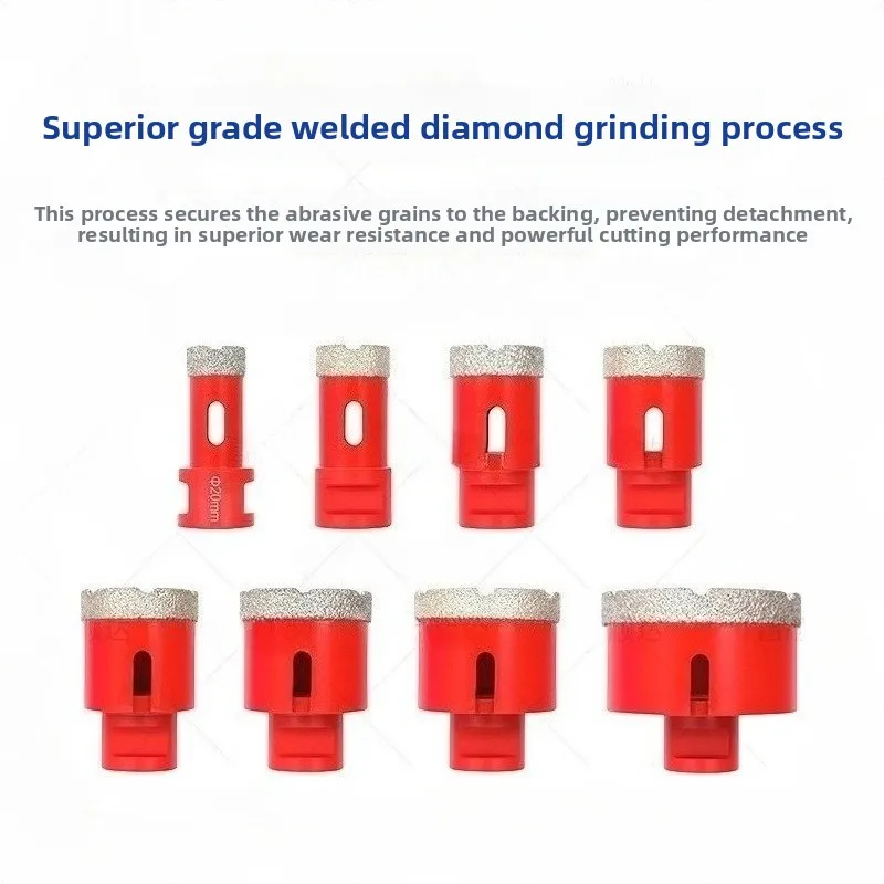 M14 cross-border brazing hole opener diamond with two sintered pieces ceramic tile marble ceramic tools consumables