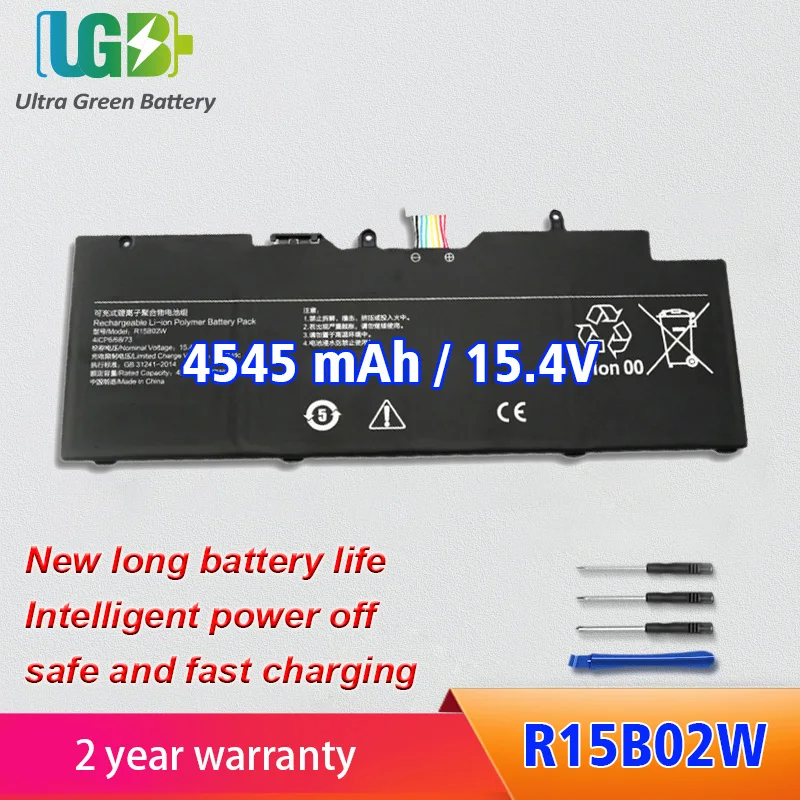 

UGB New R15B02W Battery For Xiaomi Redmi Book Pro 15 R5 R7 XMA2007-BJ XMA2007-BB