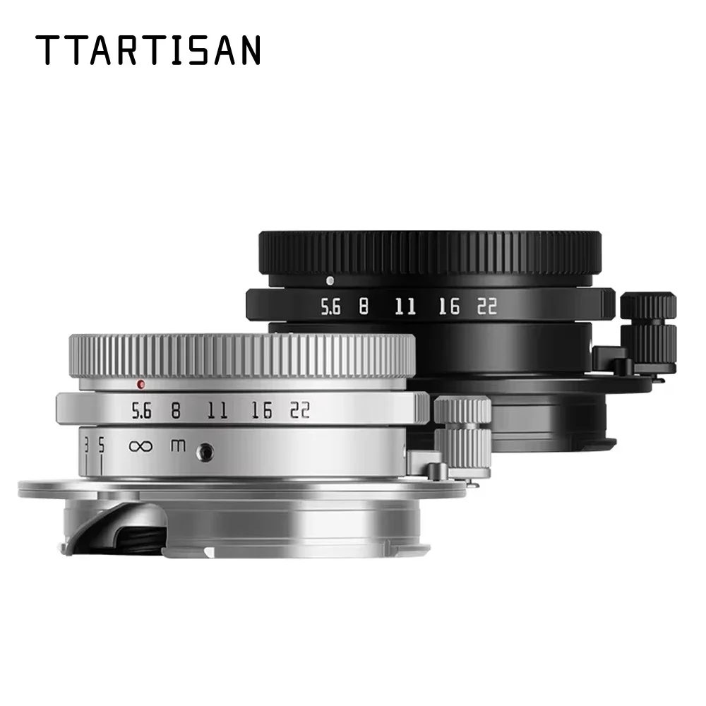 Ttartisan m 28mm f5.6 lente de câmera de foco manual de quadro completo para fotografia de rua com leica m-mount m3 m6 m7 m8 m9 m9p m10