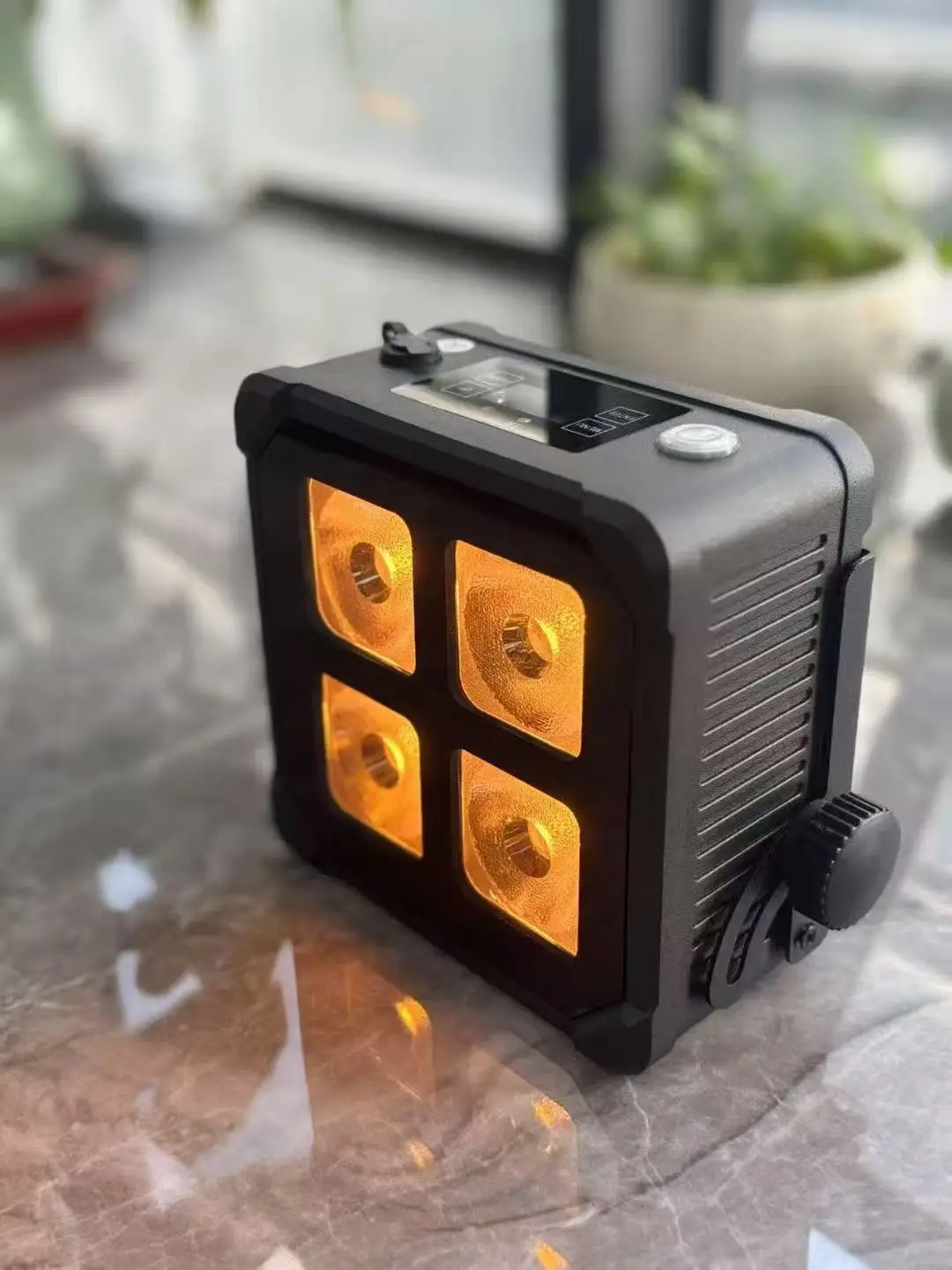 4x20 Вт 6-в-1 светодиодный светильник высокой яркости на батарейках PAR, уличный водонепроницаемый светильник для свадебной сцены, окружающий свет