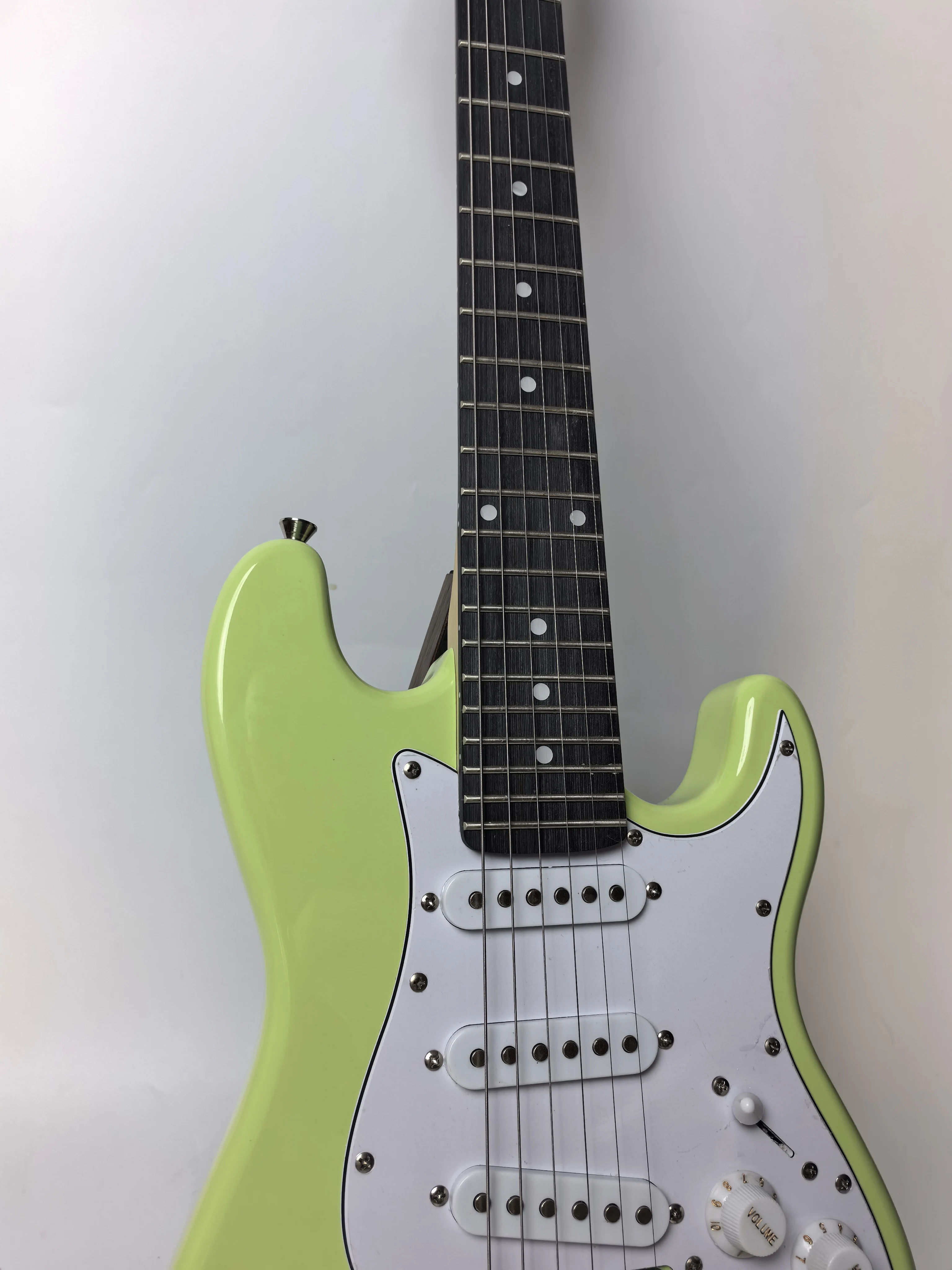 Factory Direct, green 21 Product Mini 6 String Electric Guitar, Customizable, In Stock, Ship When Placed Order.