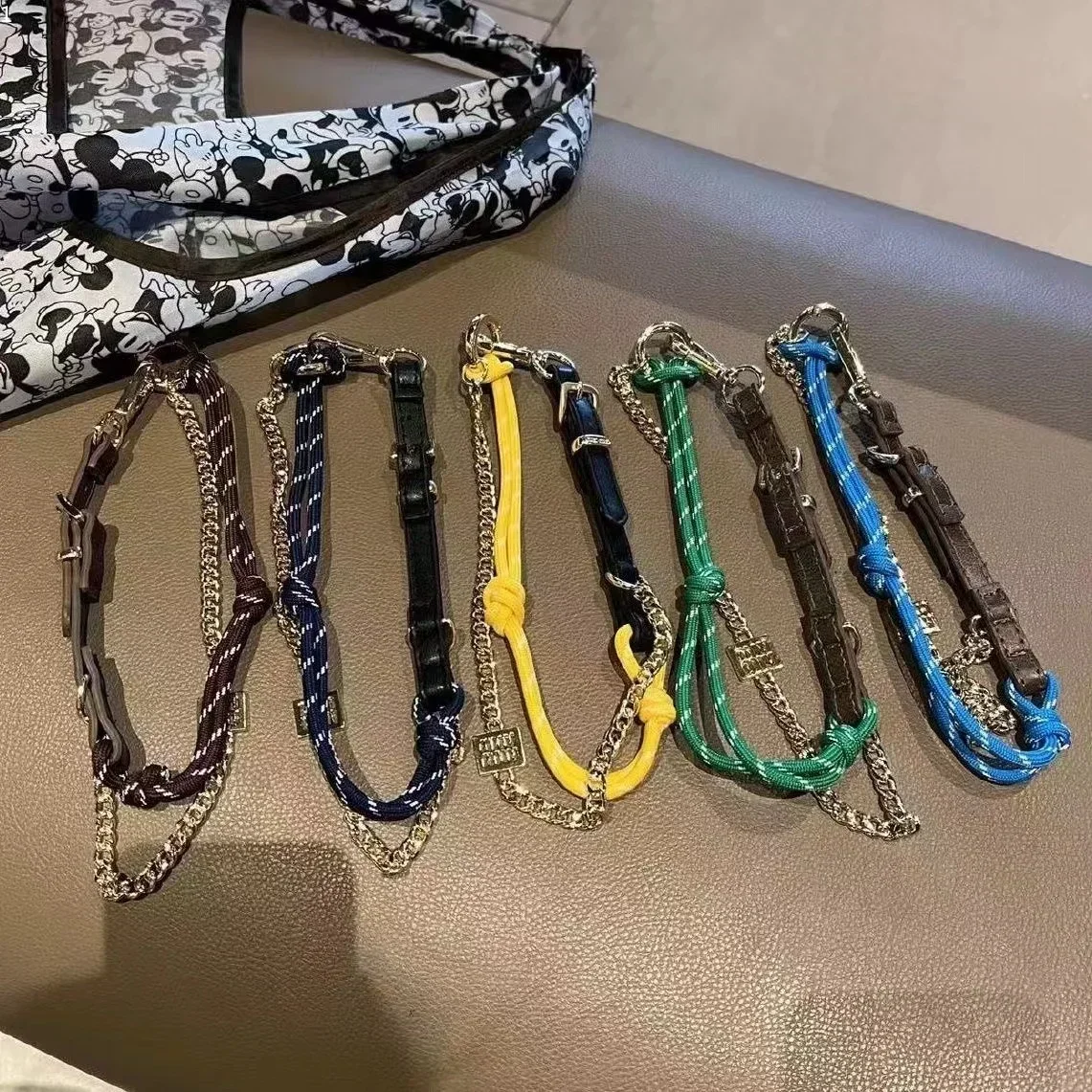 Woven Rope Bag Chain Pendant Decoration DIY High-end Adjustable Small Accessories Fashionable Temperament Accessories