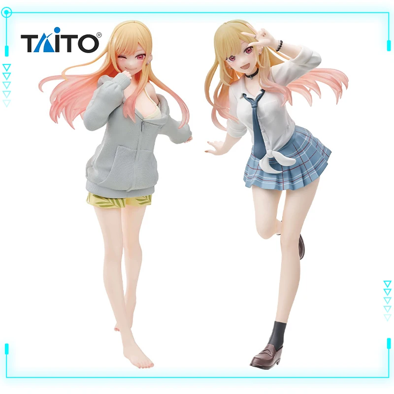 Taito Original Genuine Sono Bisque Doll Wa Koi O Suru Kitagawa Marin Hoodies Uniform Ver 18cm Model Anime Girl Toy Figures Gifts