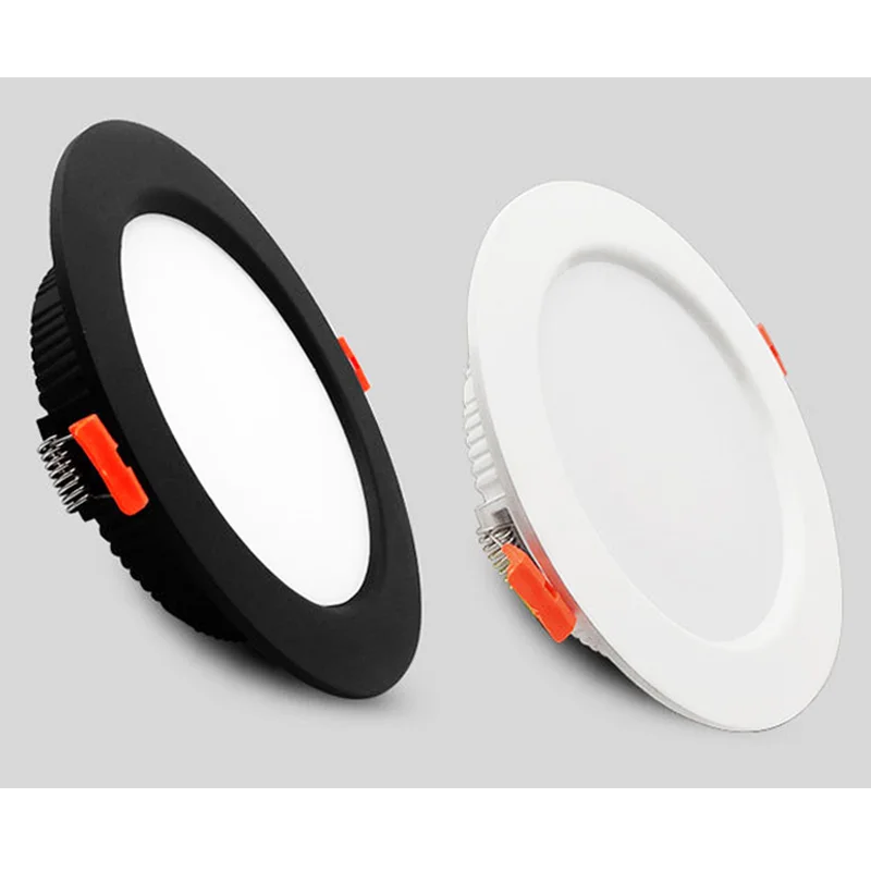 Recessed Spot Light Built-in Focos Indoor Home Lighting AC220V 110V 3W 5W 7W 9W 12W 15W 18W 24W 30W LED Ceiling Lamp Downlight