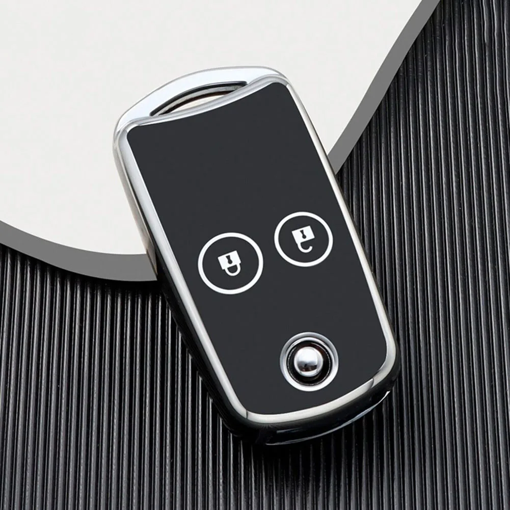 Key Cover for Honda 2 Button Flip Designed for Civic For Accord For Jazz For CRV HRV CRZ and Reliable Protection