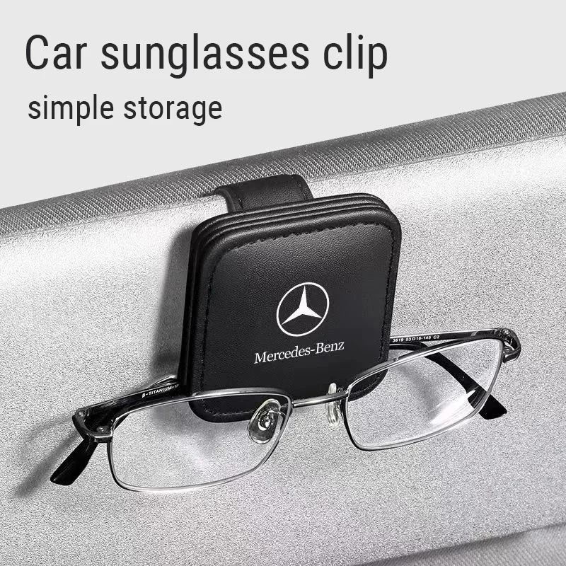 

Universal Car Sunglasses Case, Card Clip, Ticket Holder, Holder, Pen Case, Car Accessories