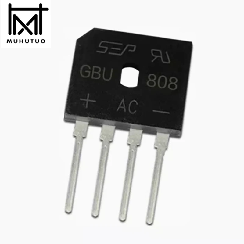 10PCS GBU406 GBU408 GBU410 GBU606 GBU608 GBU610 GBU805 GBU806 GBU808 GBU810 GBU1006 GBU1010 GBU1510 GBU2506 GBU2510 GBU3510 Chip