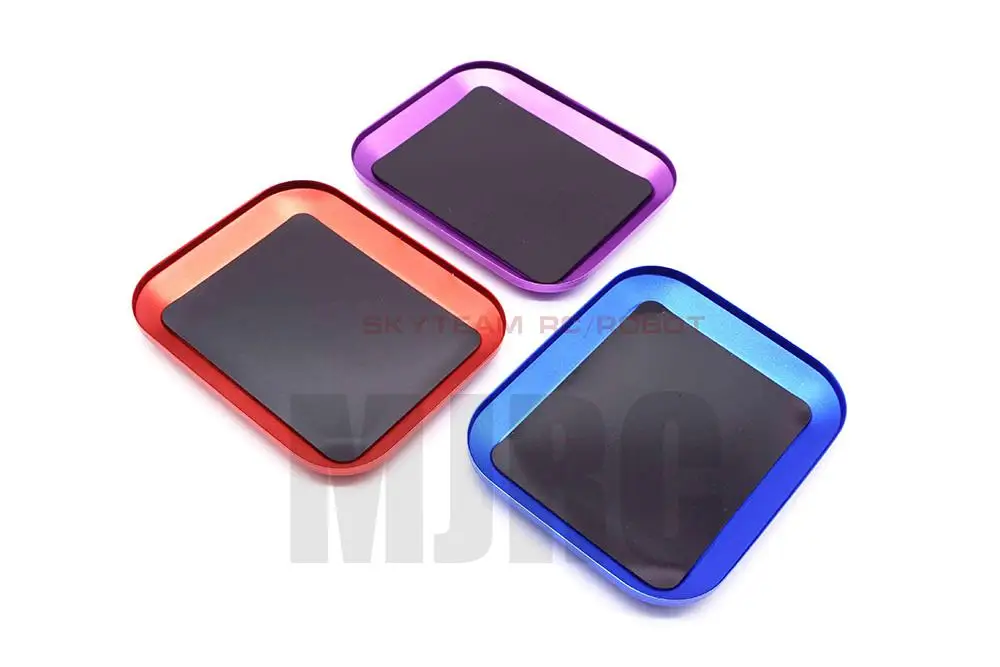 Rc Automotive Repair Tool Aluminum Alloy Magnetic Screw Tray For The Rc Tractor Rc Model Repair Tool Axial Scx10 D90 D110