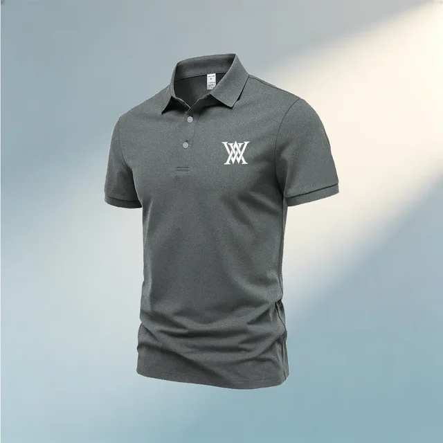 Mens Solid Polo Shirts Short Sleeve Casual New Summer Tops Daily Outdoor Golf Tee Activewear Hot Sale Vacation Blouse Sportswear
