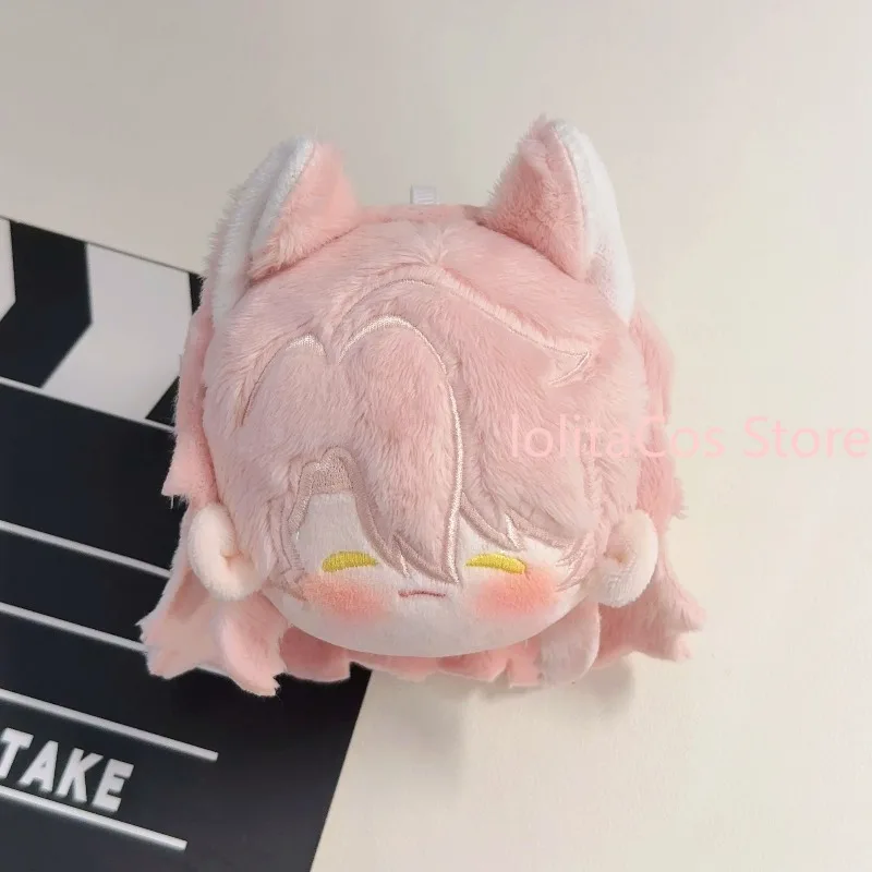 Honkai：Star Rail Phainon Blade Jiao Qiu Kawaii Plush Dolls 8cm Cotton Ball Bag Pendant Fluffy Keychain Girl Birthday Gift Xmas view 4